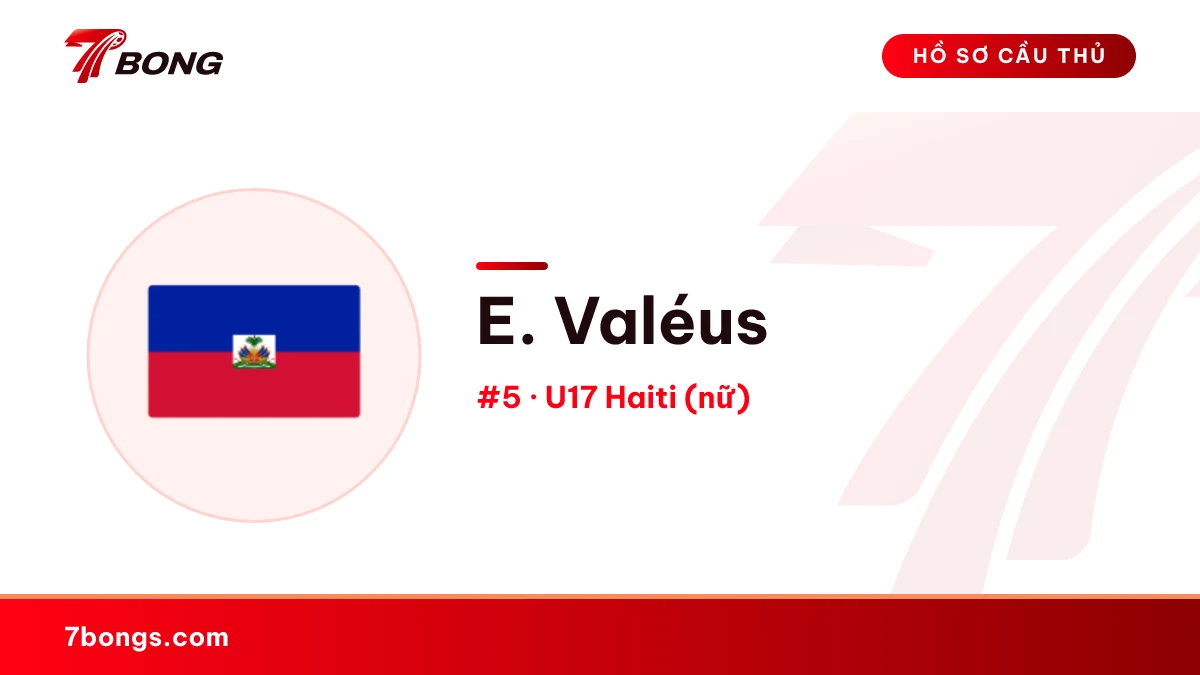 E. Valéus — U17 Haiti (nữ)