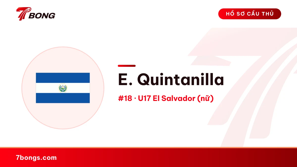 E. Quintanilla — U17 El Salvador (nữ)