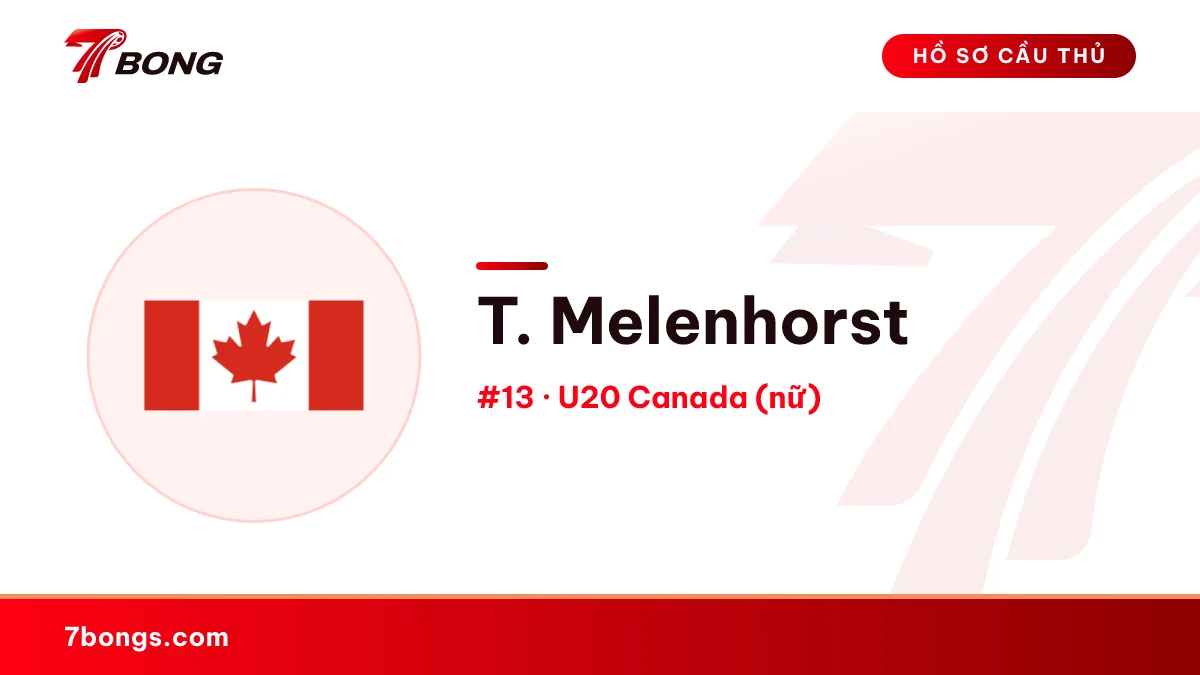 T. Melenhorst — U20 Canada (nữ)