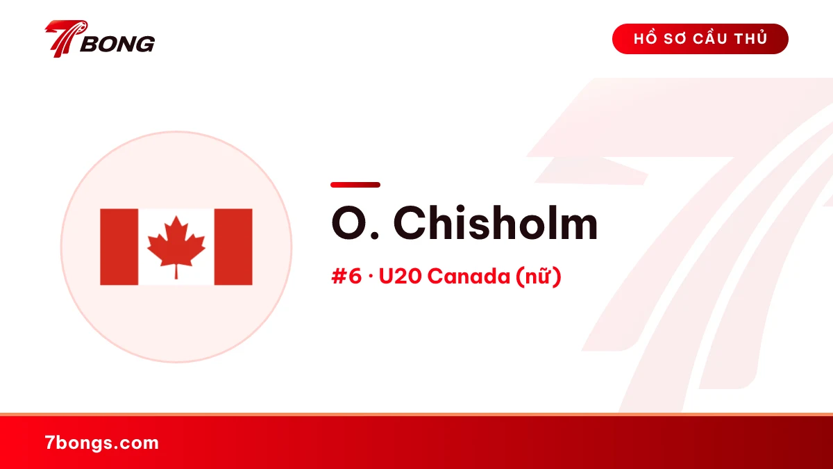 O. Chisholm — U20 Canada (nữ)