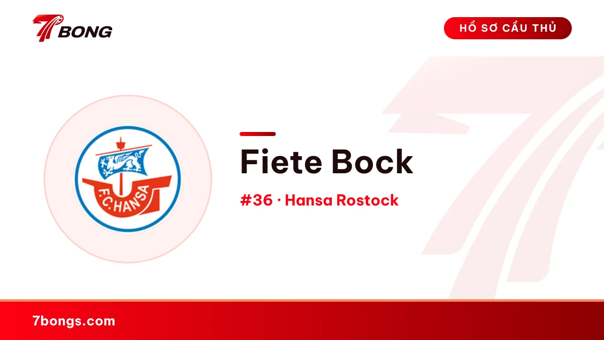 Fiete Bock — Hansa Rostock