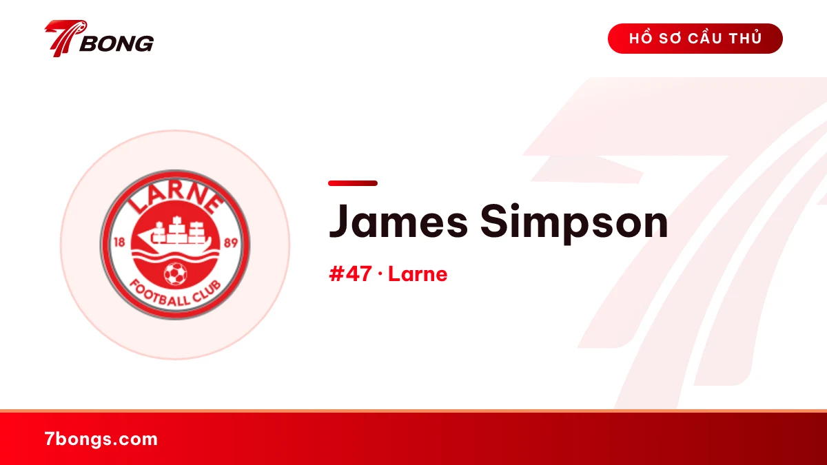 James Simpson — Larne