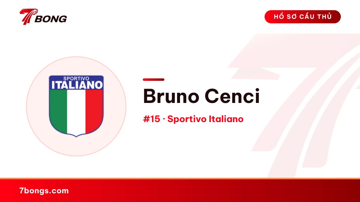 Bruno Cenci — Sportivo Italiano