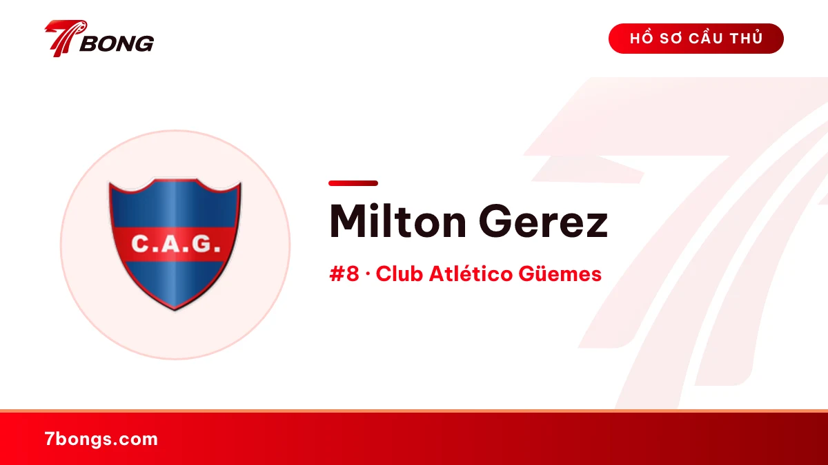 Milton Gerez — Club Atlético Güemes