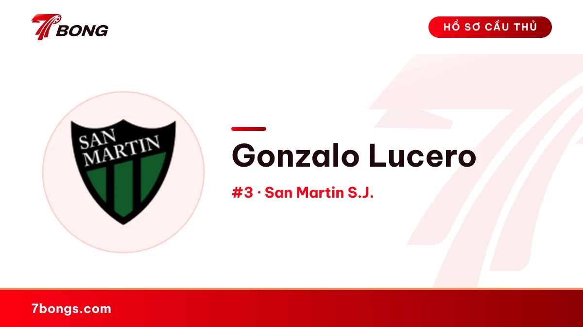 Gonzalo Lucero — San Martin S.J.
