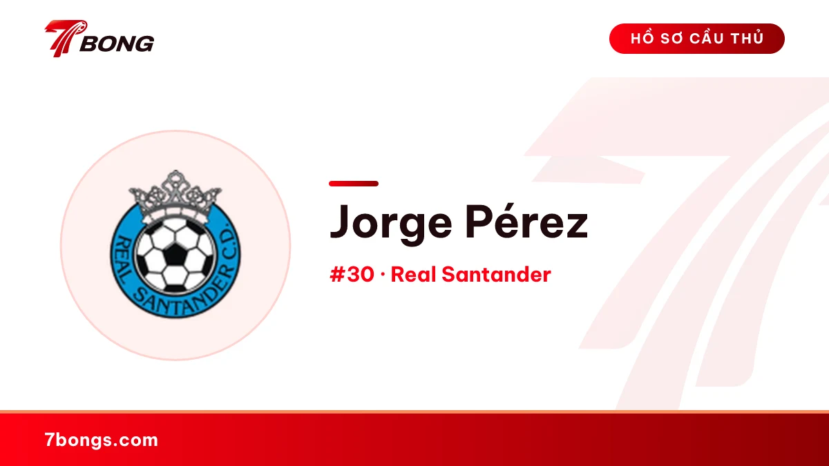 Jorge Pérez — Real Santander
