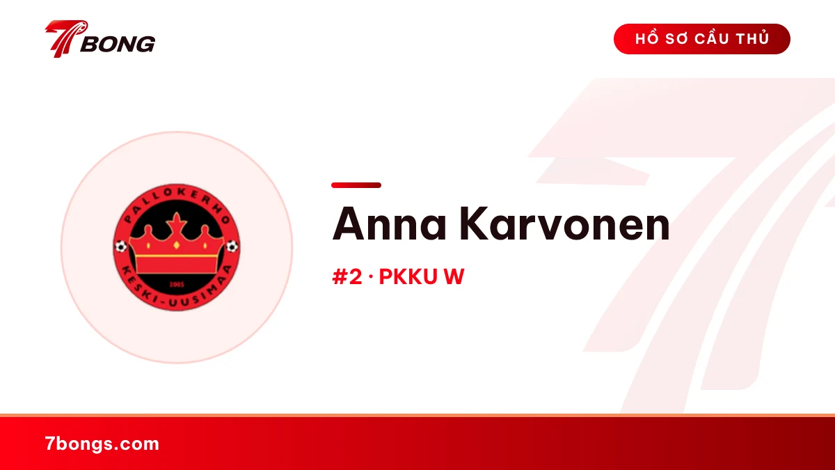 Anna Karvonen — PKKU W