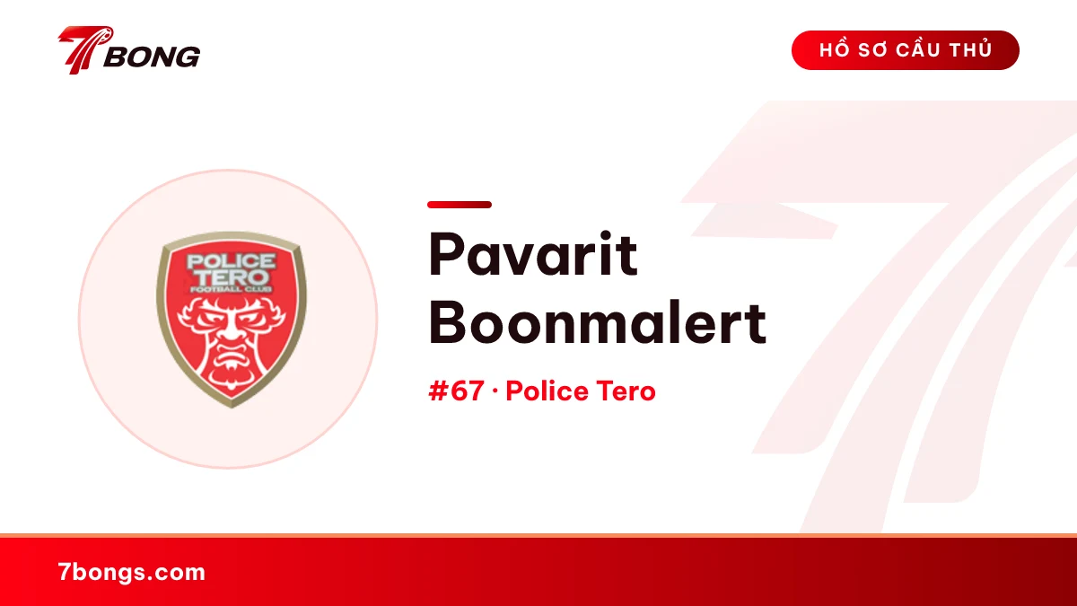 Pavarit Boonmalert — Police Tero