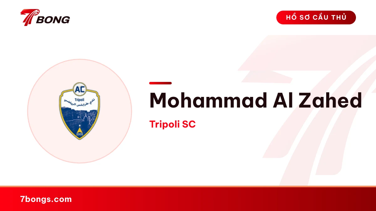 Mohammad Al Zahed — Tripoli SC