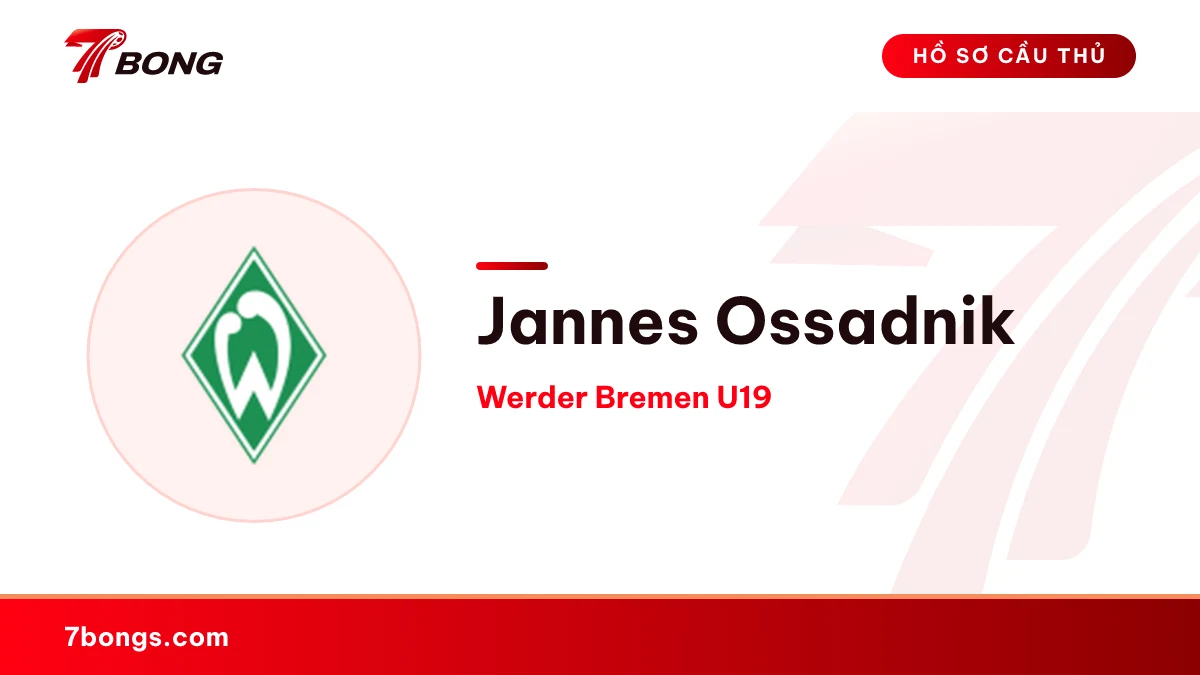 Jannes Ossadnik — Werder Bremen U19