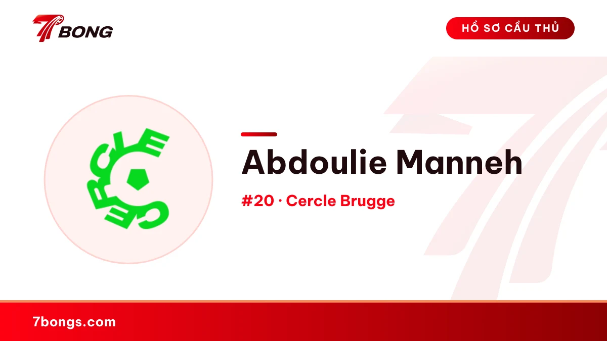 Abdoulie Manneh — Cercle Brugge