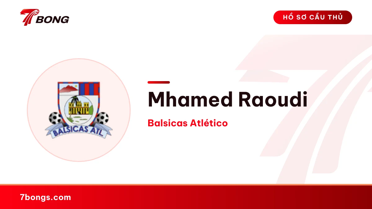 Mhamed Raoudi — Balsicas Atlético