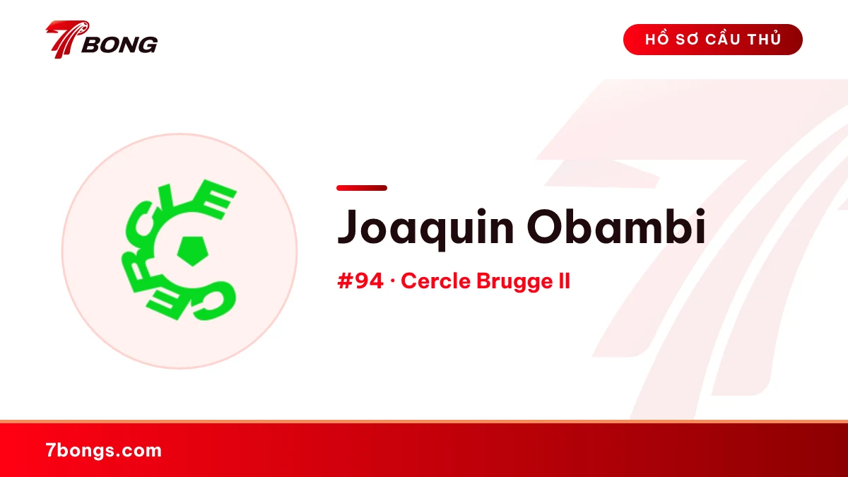 Joaquin Obambi — Cercle Brugge II