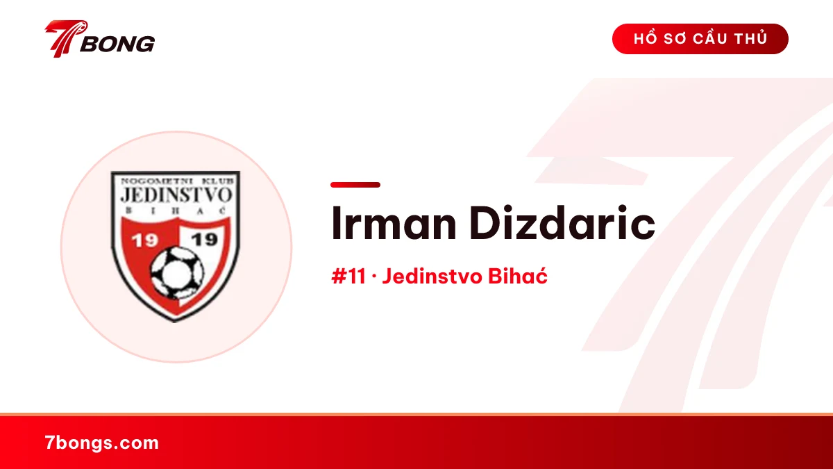 Irman Dizdaric — Jedinstvo Bihać