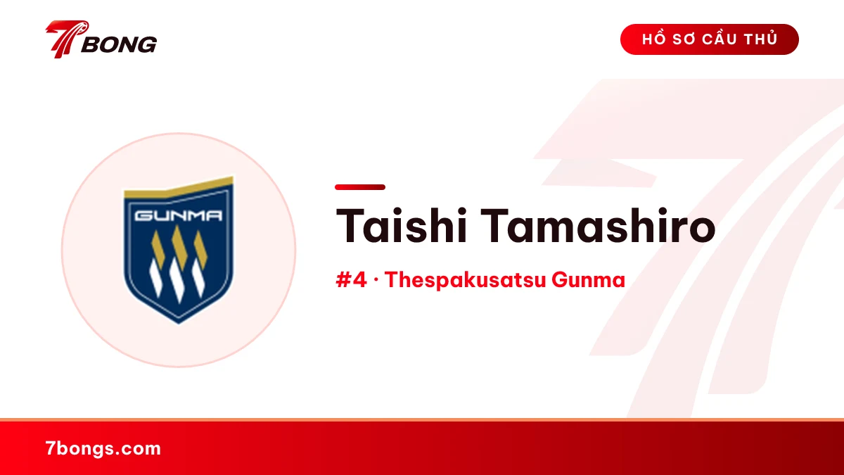 Taishi Tamashiro — Thespakusatsu Gunma