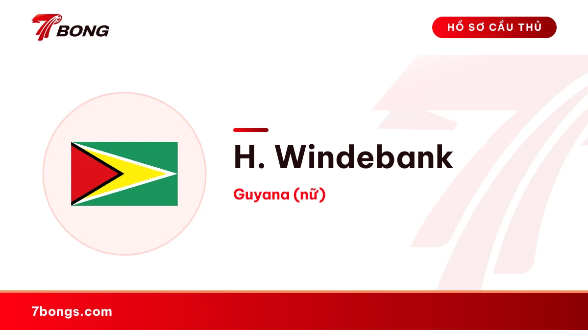 H. Windebank — Guyana (nữ)