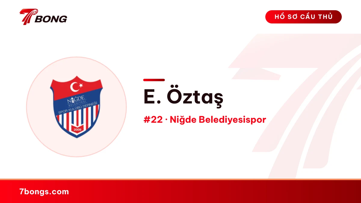 E. Öztaş — Niğde Belediyesispor