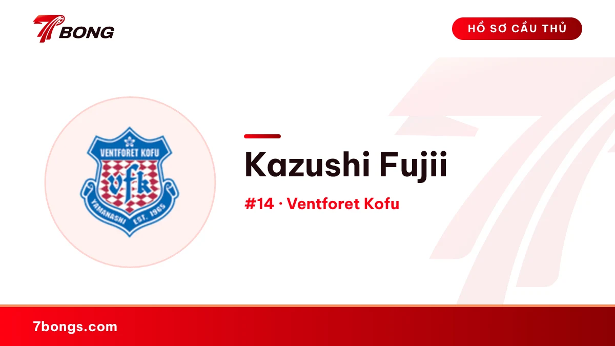 Kazushi Fujii — Ventforet Kofu