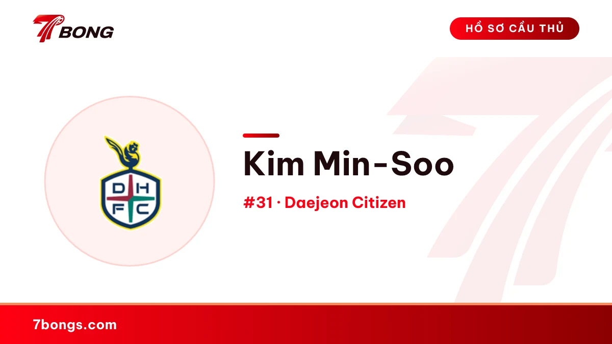 Kim Min-Soo — Daejeon Citizen
