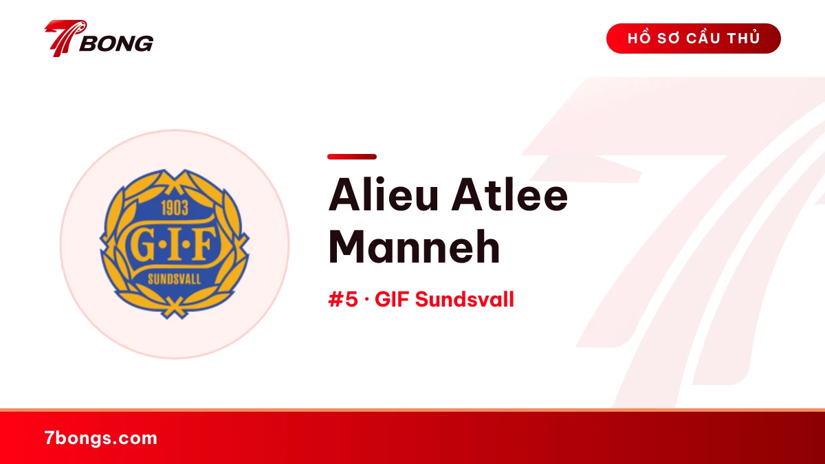 Alieu Atlee Manneh — GIF Sundsvall