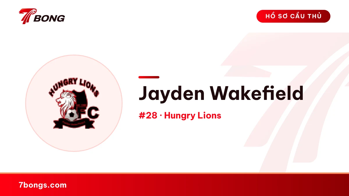 Jayden Wakefield — Hungry Lions