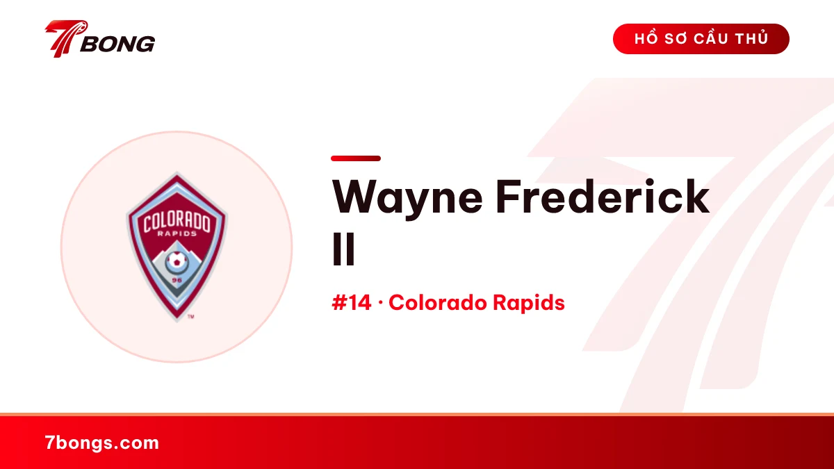 Wayne Frederick II — Colorado Rapids