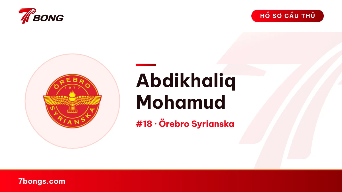 Abdikhaliq Mohamud — Örebro Syrianska