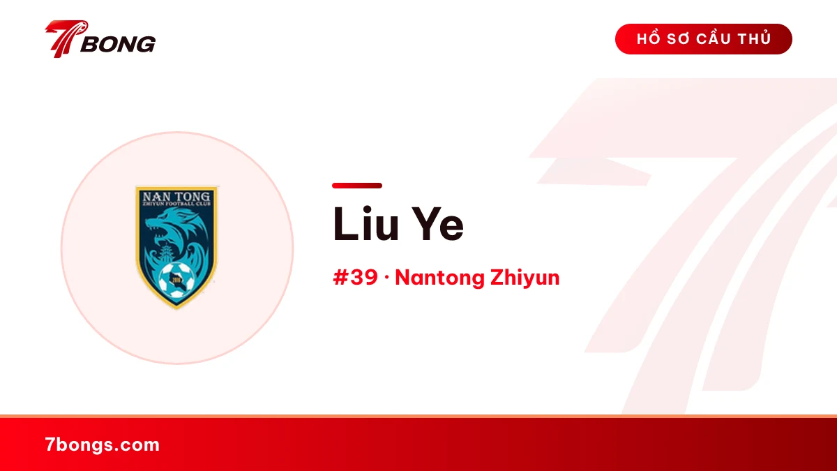 Liu Ye — Nantong Zhiyun