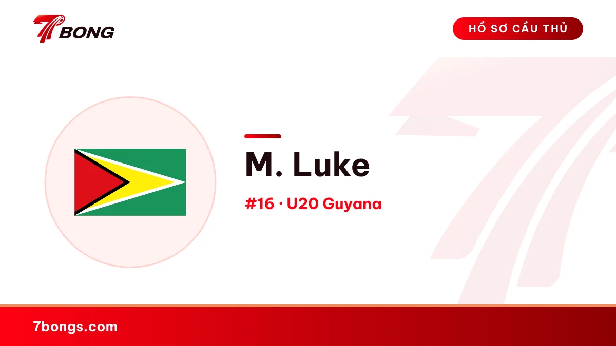 M. Luke — U20 Guyana