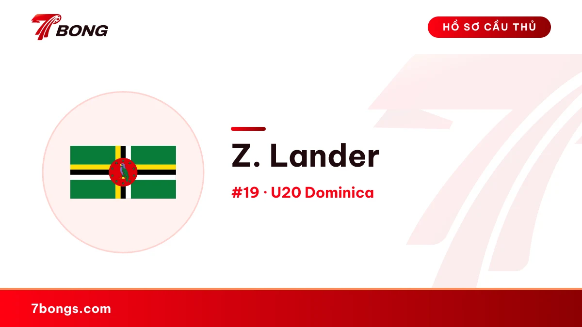 Z. Lander — U20 Dominica