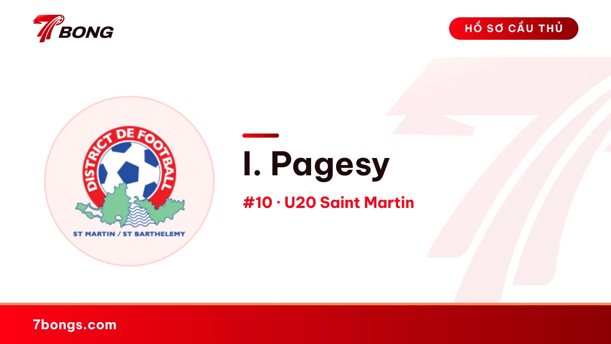 I. Pagesy — U20 Saint Martin