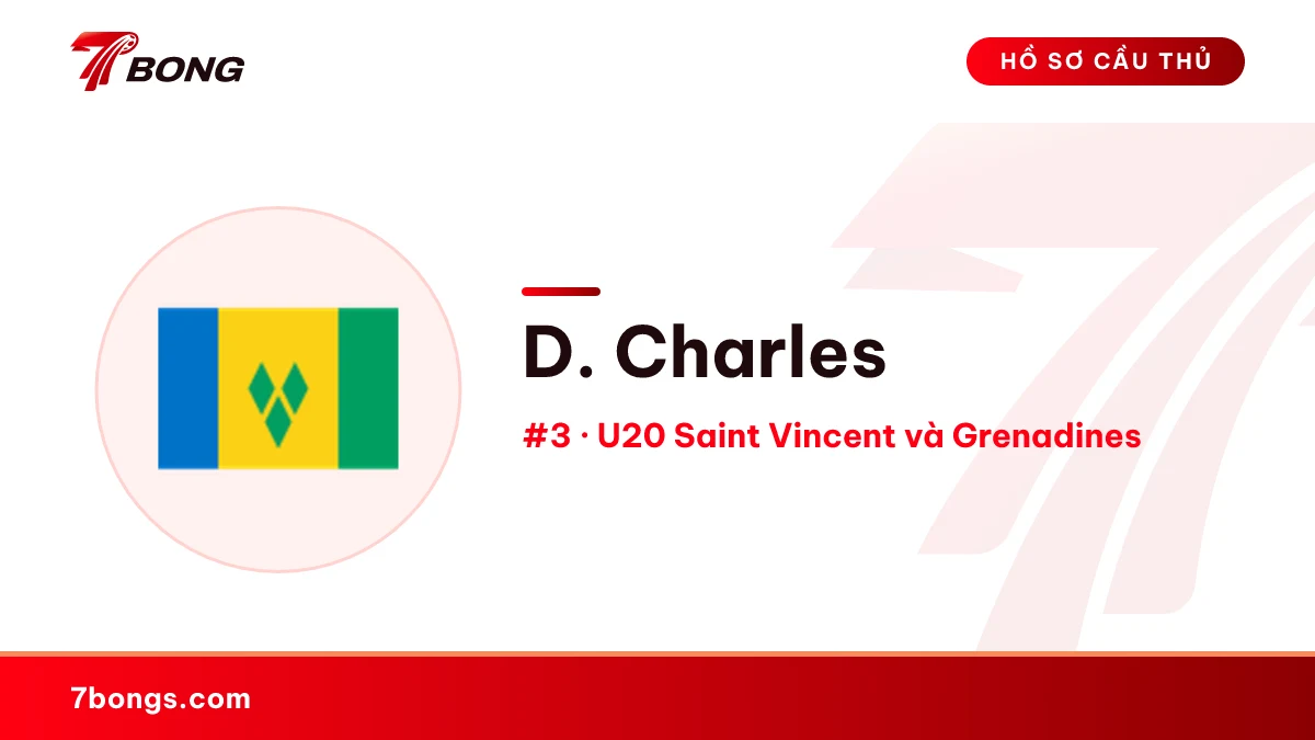 D. Charles — U20 Saint Vincent và Grenadines