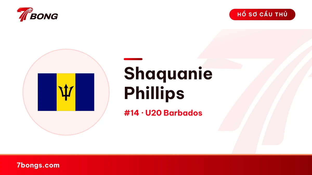 Shaquanie Phillips — U20 Barbados