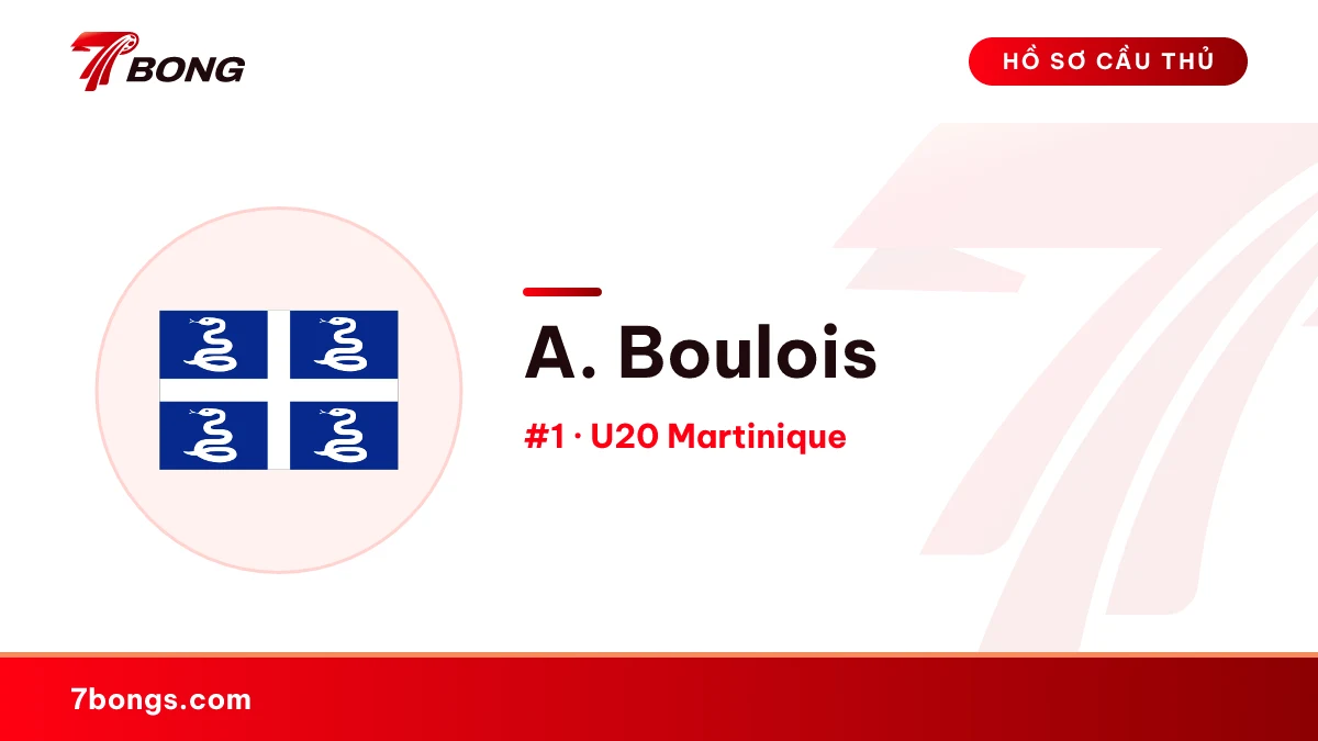 A. Boulois — U20 Martinique