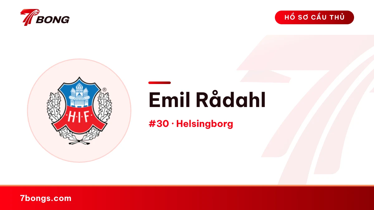 Emil Rådahl — Helsingborg
