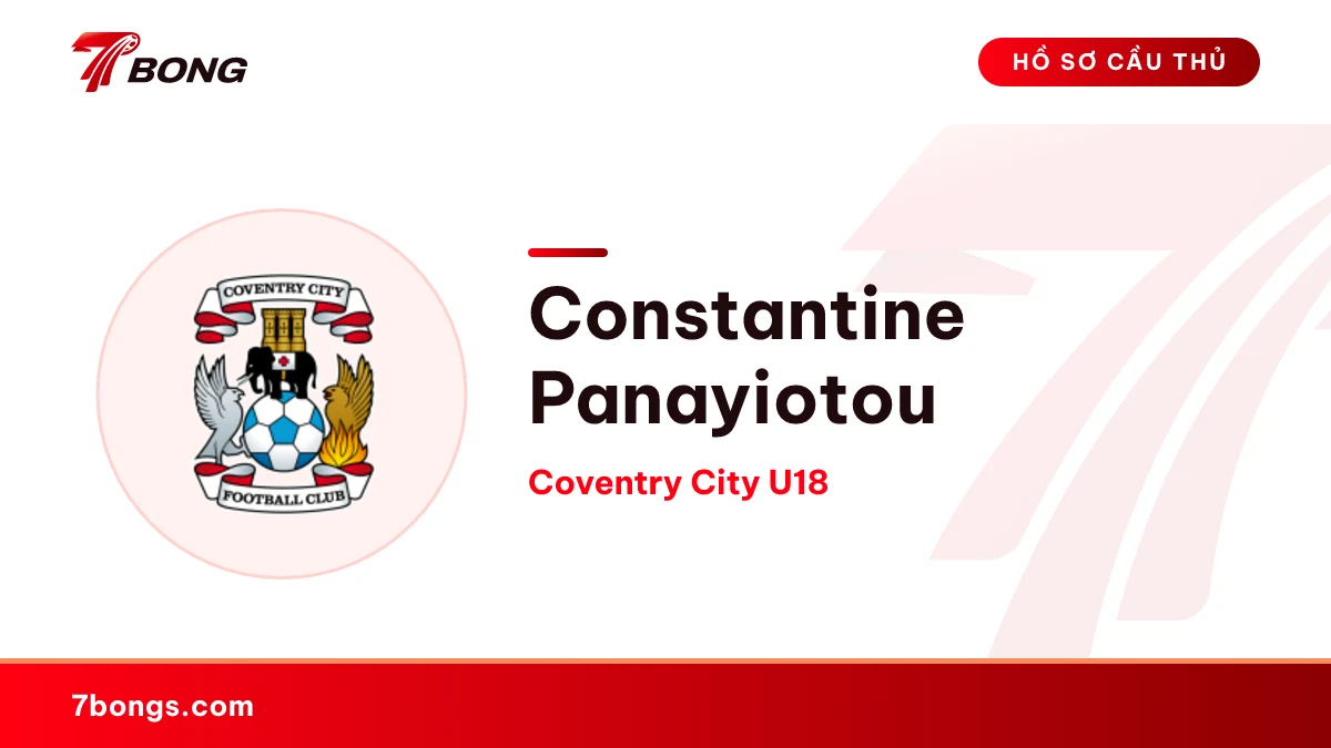 Constantine Panayiotou — Coventry City U18