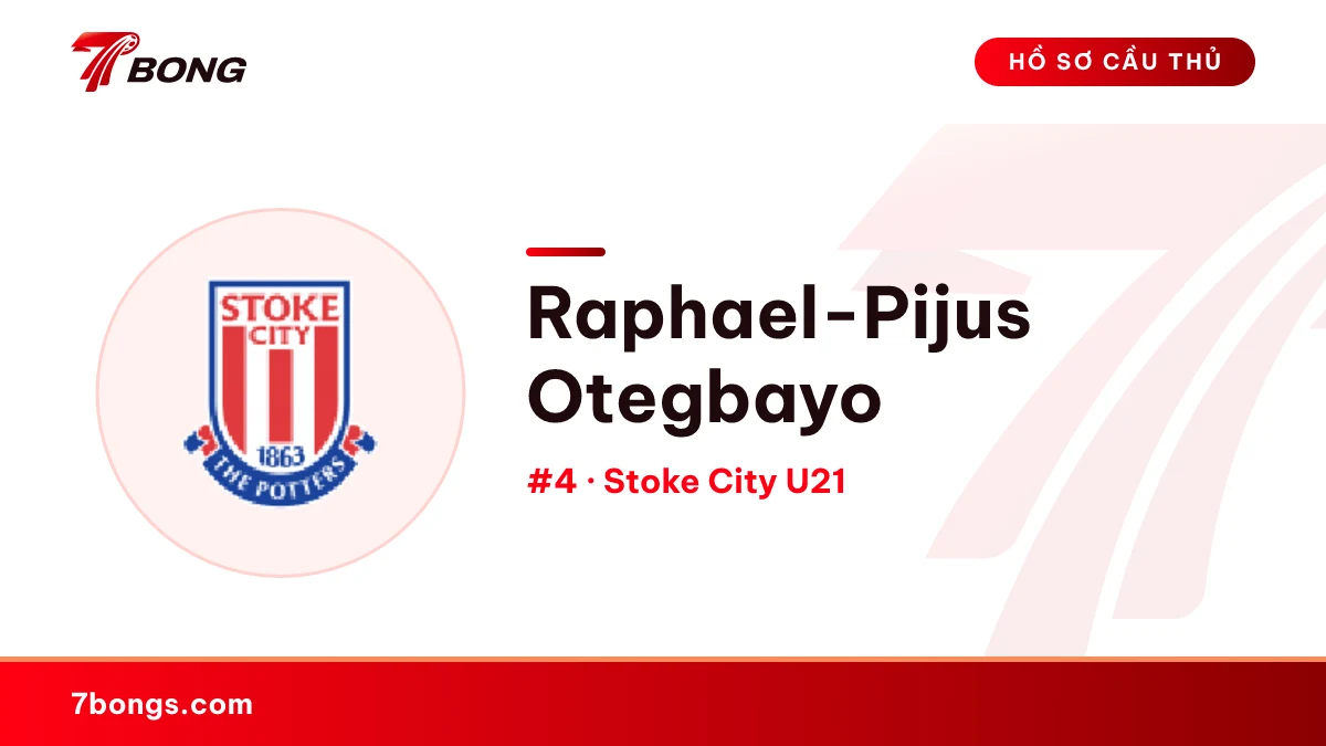 Raphael-Pijus Otegbayo — Stoke City U21