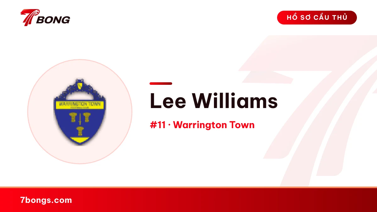 Lee Williams — Warrington Town