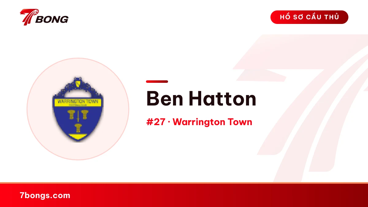 Ben Hatton — Warrington Town