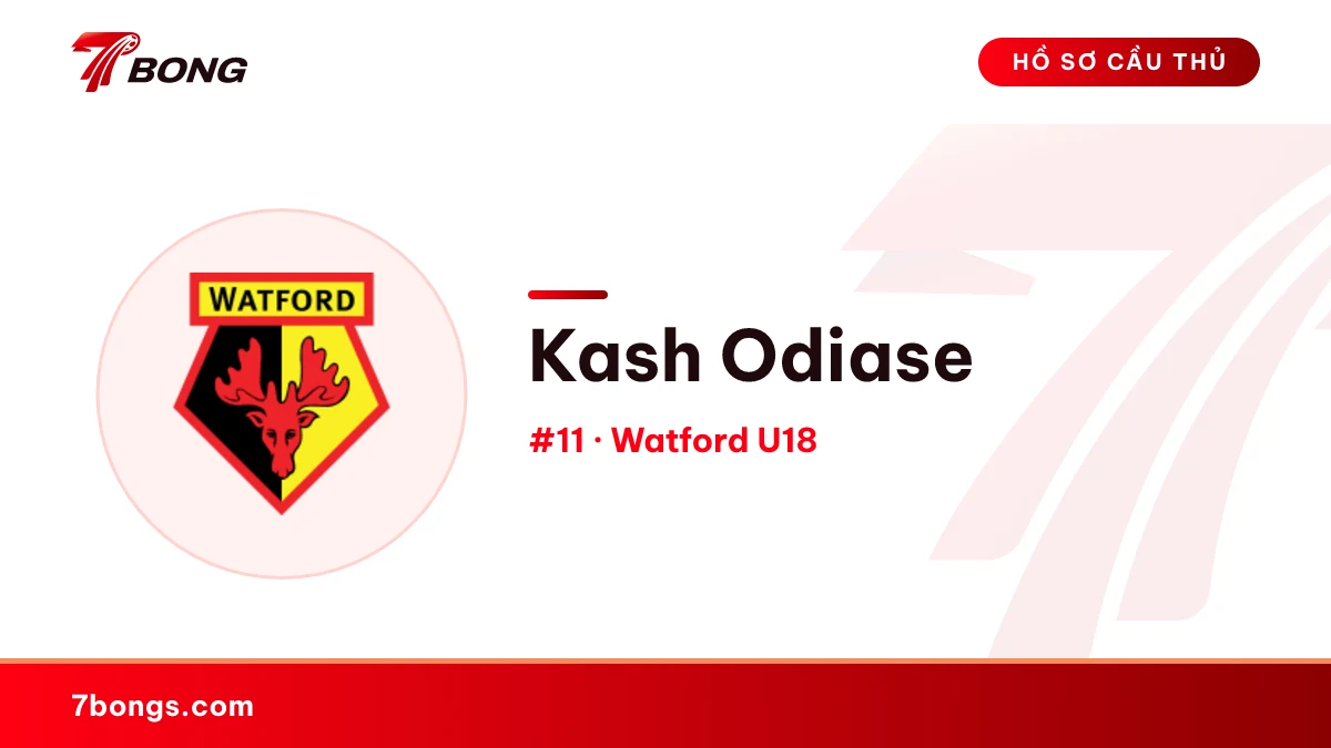 Kash Odiase — Watford U18
