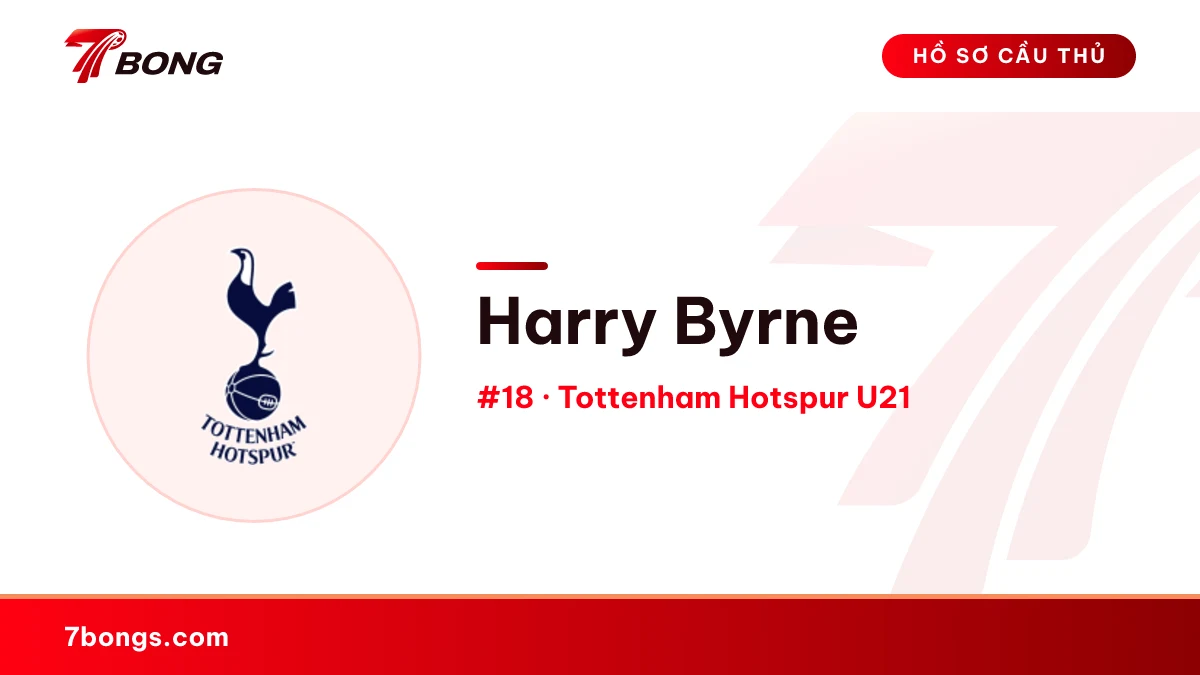 Harry Byrne — Tottenham Hotspur U21