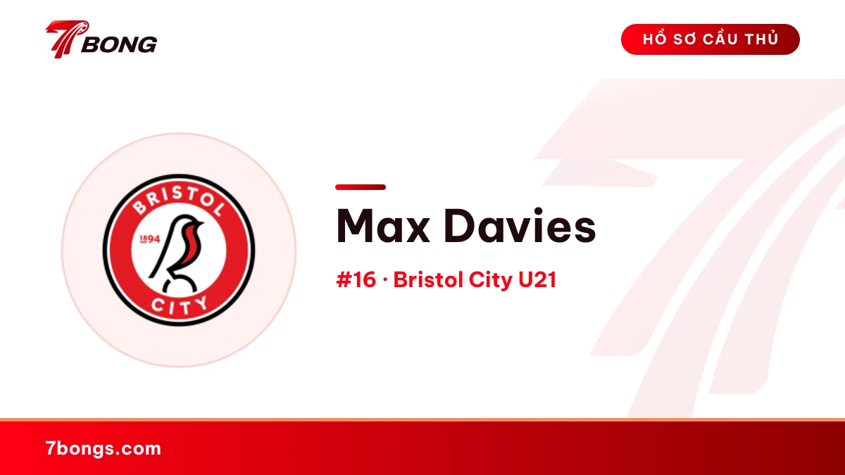 Max Davies — Bristol City U21