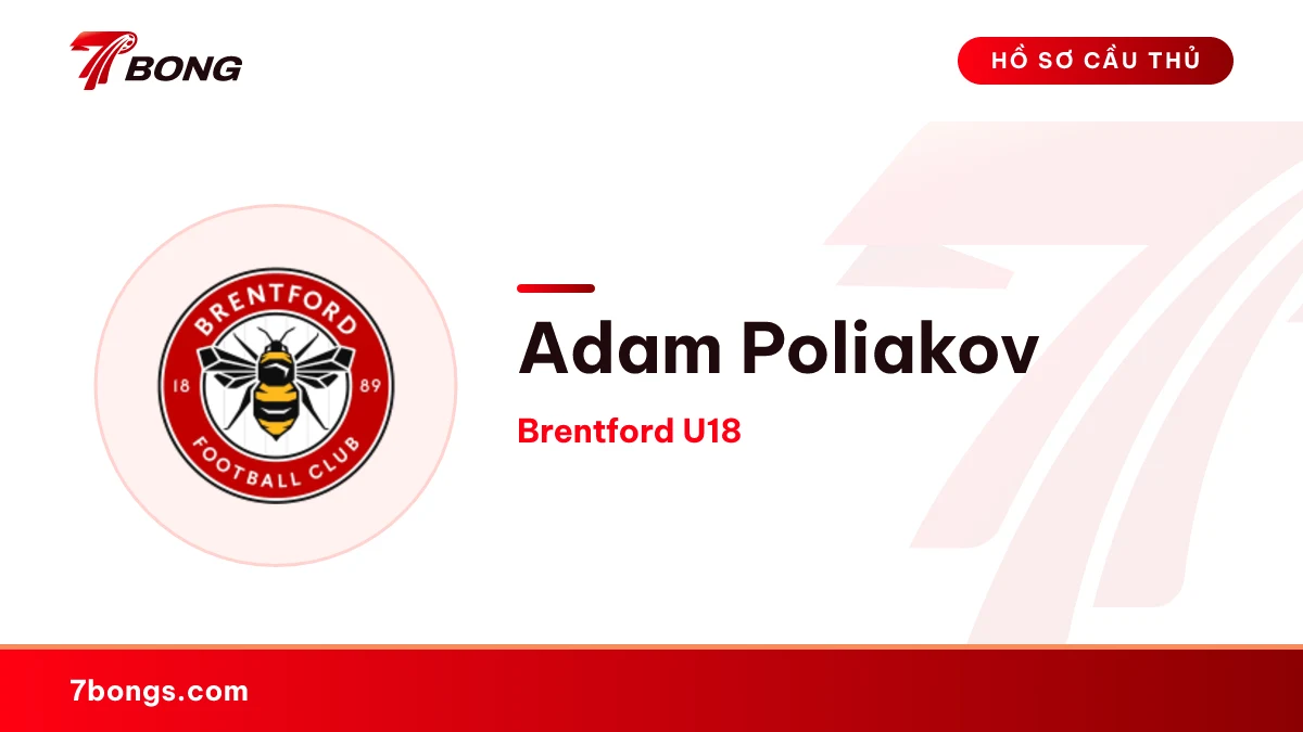 Adam Poliakov — Brentford U18