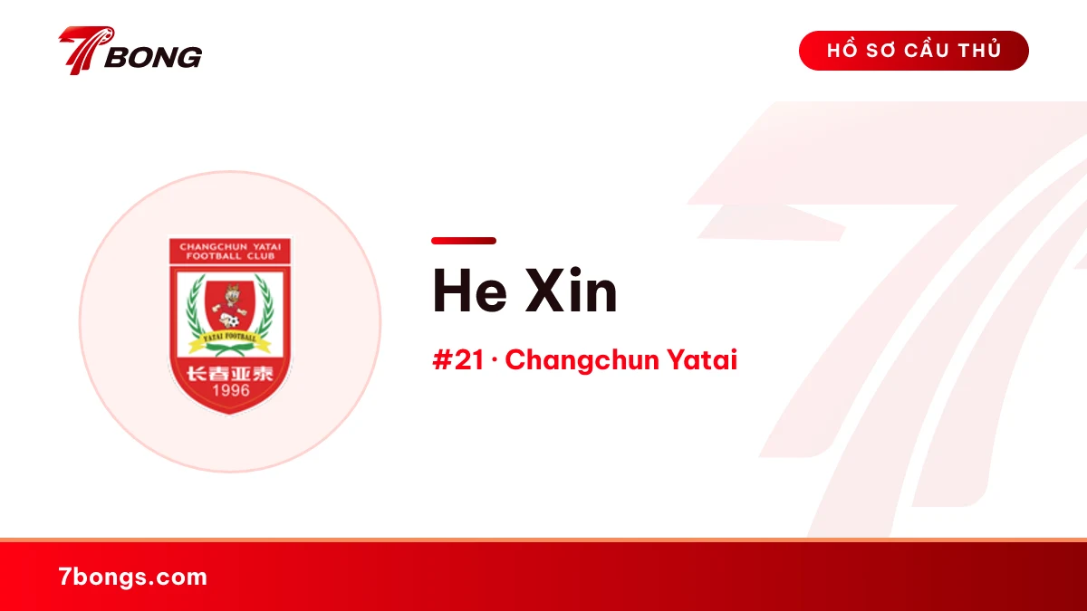 He Xin — Changchun Yatai