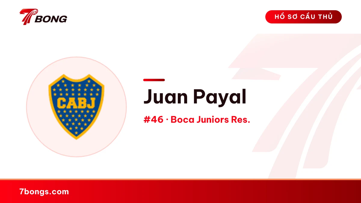 Juan Payal — Boca Juniors Res.