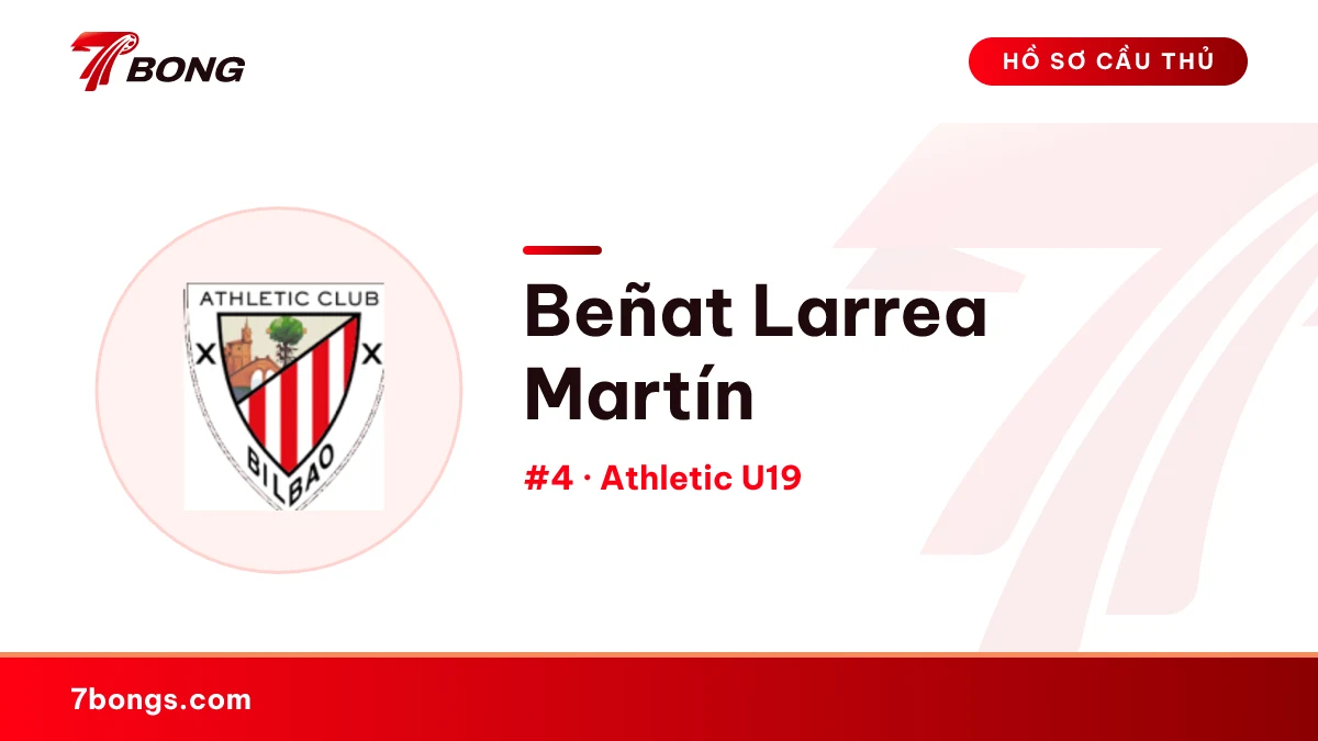 Beñat Larrea Martín — Athletic U19