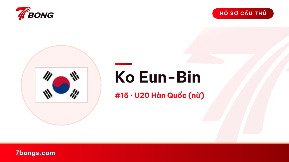 Ko Eun-Bin — U20 Hàn Quốc (nữ)