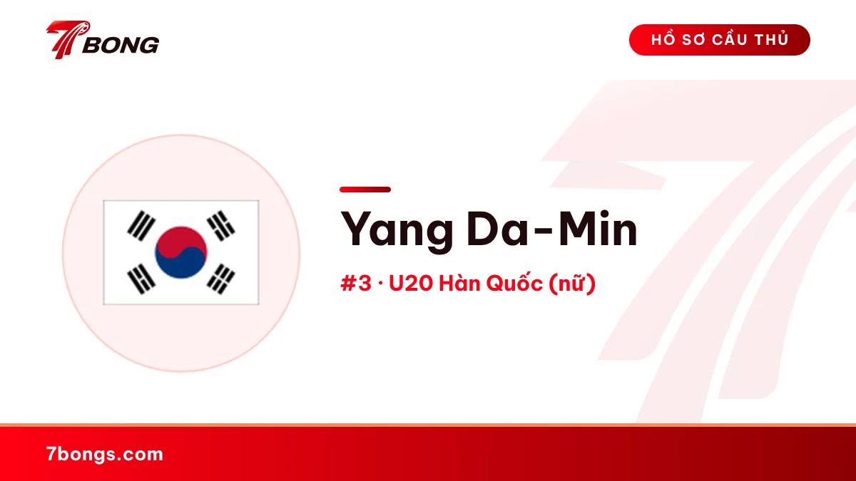 Yang Da-Min — U20 Hàn Quốc (nữ)