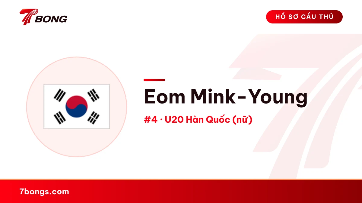 Eom Mink-Young — U20 Hàn Quốc (nữ)