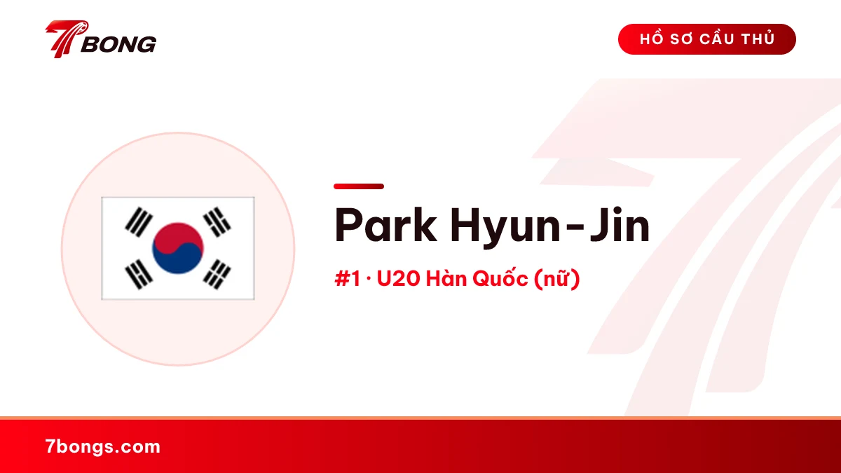 Park Hyun-Jin — U20 Hàn Quốc (nữ)